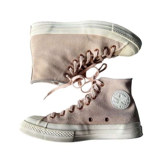 Converse All Star Chuck Taylor 70 Hi Suede Fable Pink Sneakers Women's Sz 9.5 - Picture 10 of 12